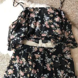 Two Pieces Short and Crop Top Duo